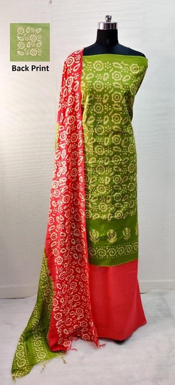Cotton Batik Print Dress Materials Wholesale Collection. Purchase Batik Dress Materials in Wholesale For Selling Purpose in Bulk Rate