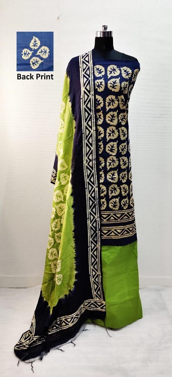 Batik Print Cotton Dress Material vol 5