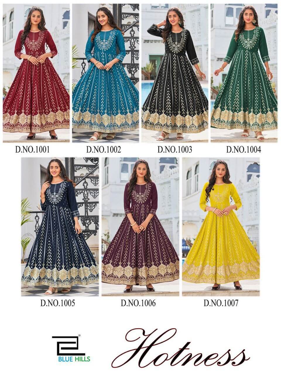 Buy 9ZEUS Women Gown Dress | Maxi/Full Length A-line Dress in Georgette  Fabric (Size-L) Online at Best Prices in India - JioMart.