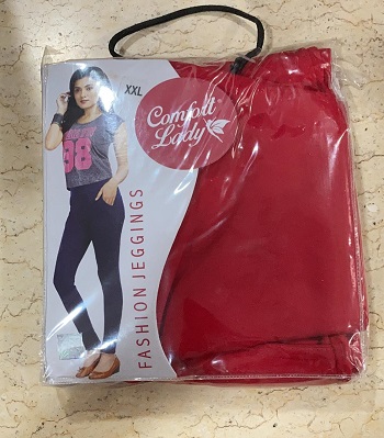 Comfort Lady Fashion Jeggings Five Colours unch, Jeggings with 4 pockets style, approx length 35"