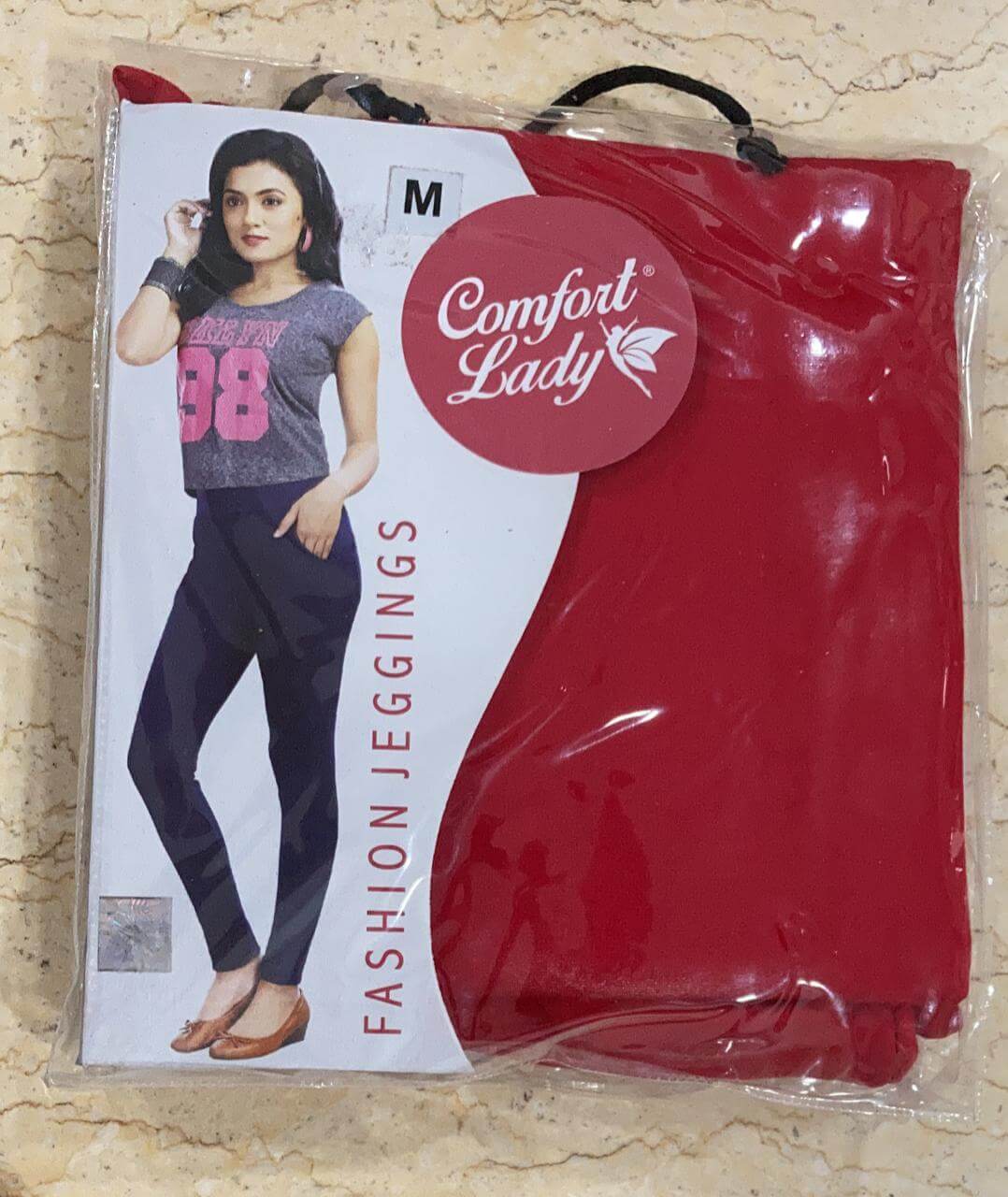 Comfort Lady Fashion Jeggings Five Colours unch, Jeggings with 4 pockets style, approx length 35"