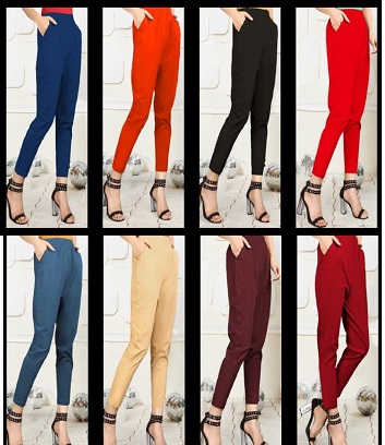 Buy Cotton Flex Slim Trousers, Bottoms, Smart Tousers, Kurti Pants, Kurti  Trousers, Indian Trousers, Ethnic Bottom Wear, Salwar Pants for Kurti  Online in India - Etsy