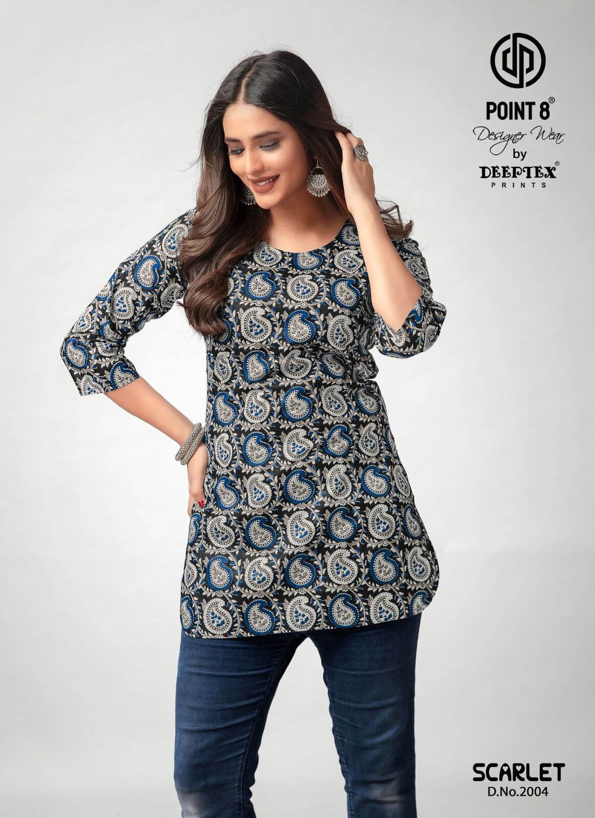 Deeptex Point 8 Scarlet vol 2 Cotton Tops Catalog in Wholesale, Buy Deeptex Point 8 Scarlet vol 2 Cotton Tops Catalog in Wholesale Price Online
