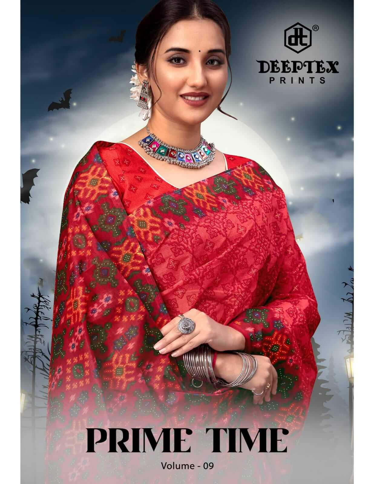 Deeptex Prime vol 9 Cotton Sarees Catalog in Wholesale Price