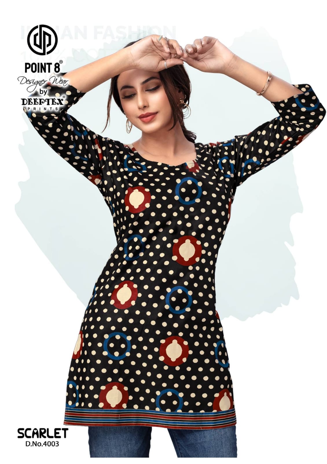 Deeptex Scarlet vol 4 Short Tops Catalog in Wholesale Price, Buy Deeptex Scarlet vol 4 Short Tops Catalog in Wholesale Price Online From Aarveen Creation