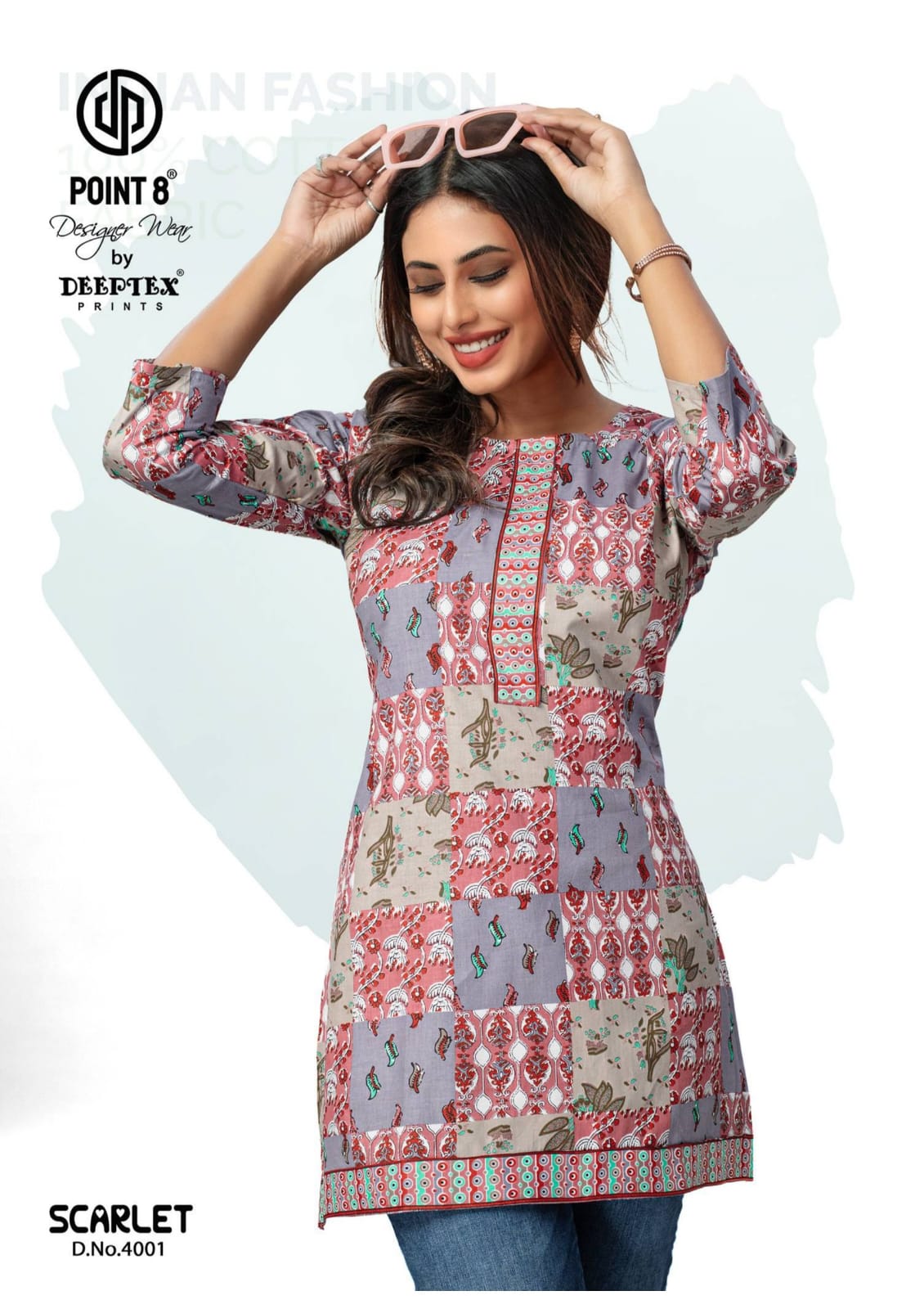 Deeptex Scarlet vol 4 Short Tops Catalog in Wholesale Price, Buy Deeptex Scarlet vol 4 Short Tops Catalog in Wholesale Price Online From Aarveen Creation