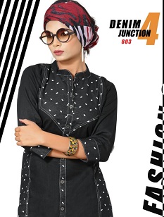 BEAUTIFUL DENIM KURTIS 3xl 46" size