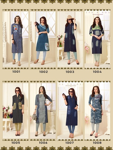 DENIM QUEEN DENIM KURTIS CATALOG