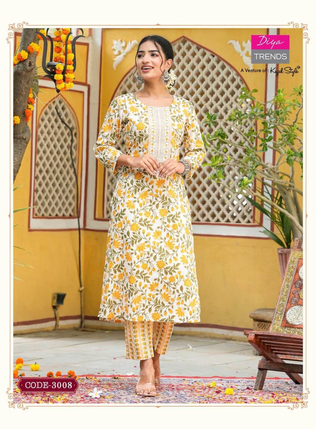 Diya Trends Cotton Candy vol 3 Kurti with Pant Set Catalog in Wholesale Price, Buy Diya Trends Cotton Candy vol 3 Kurti with Pant Set Full Catalog in Wholesale Price Online From Aarvee Creation