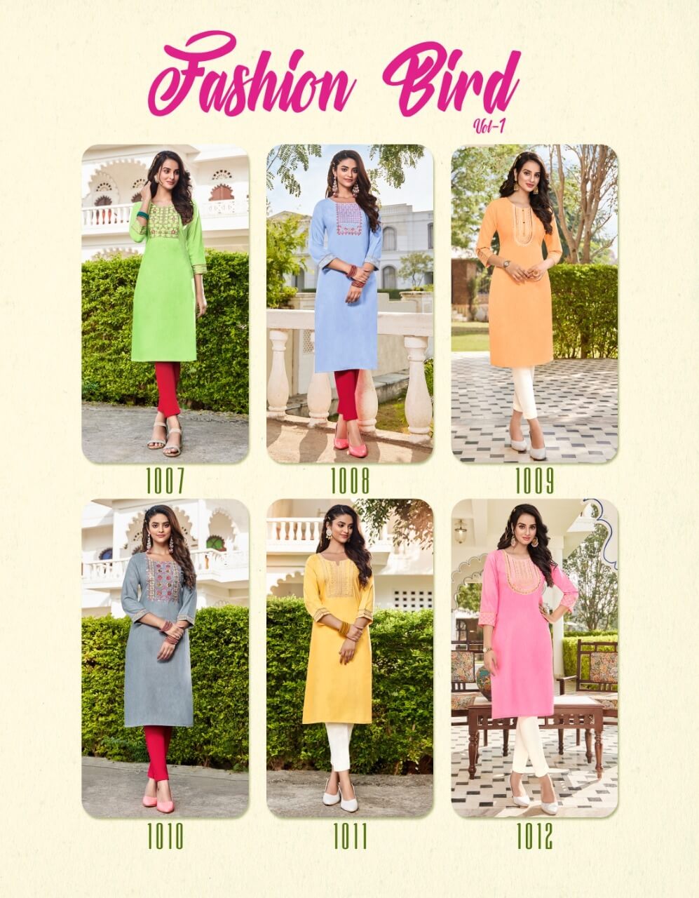 Diya Trends Fashion Bird vol 1 Rayon Kurtis Catalog in Wholesale, Buy Diya Trends Fashion Bird vol 1 Rayon Kurtis Full Catalog in Wholesale Price Online From Vadodara, Surat, Gujarat