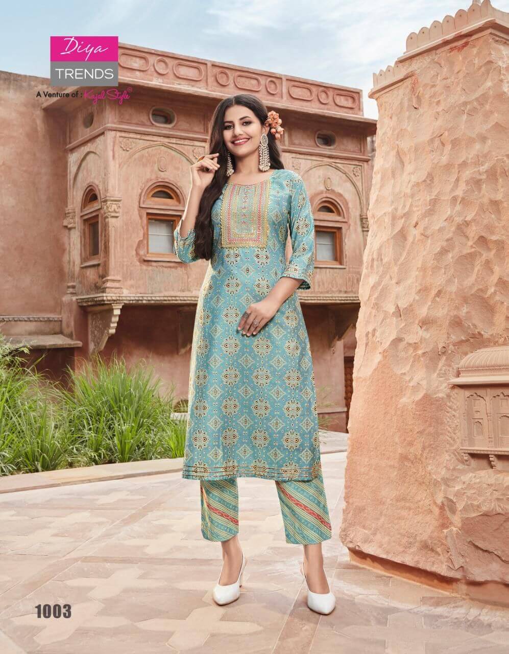 Diya Trends Goldy vol 1 Top Bottom Catalog in Wholesale, Buy Full Catalog of Diya Trends Goldy vol 1 at wholesale Price