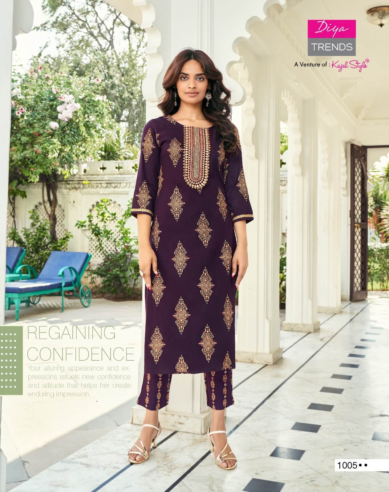 Diya Trends Zoori vol 2 Kurti Pant Set Catalog in Wholesale Price, Buy Diya Trends Zoori vol 2 Kurti Pant Set Full Catalog in Wholesale Price Online From Aarvee Creation