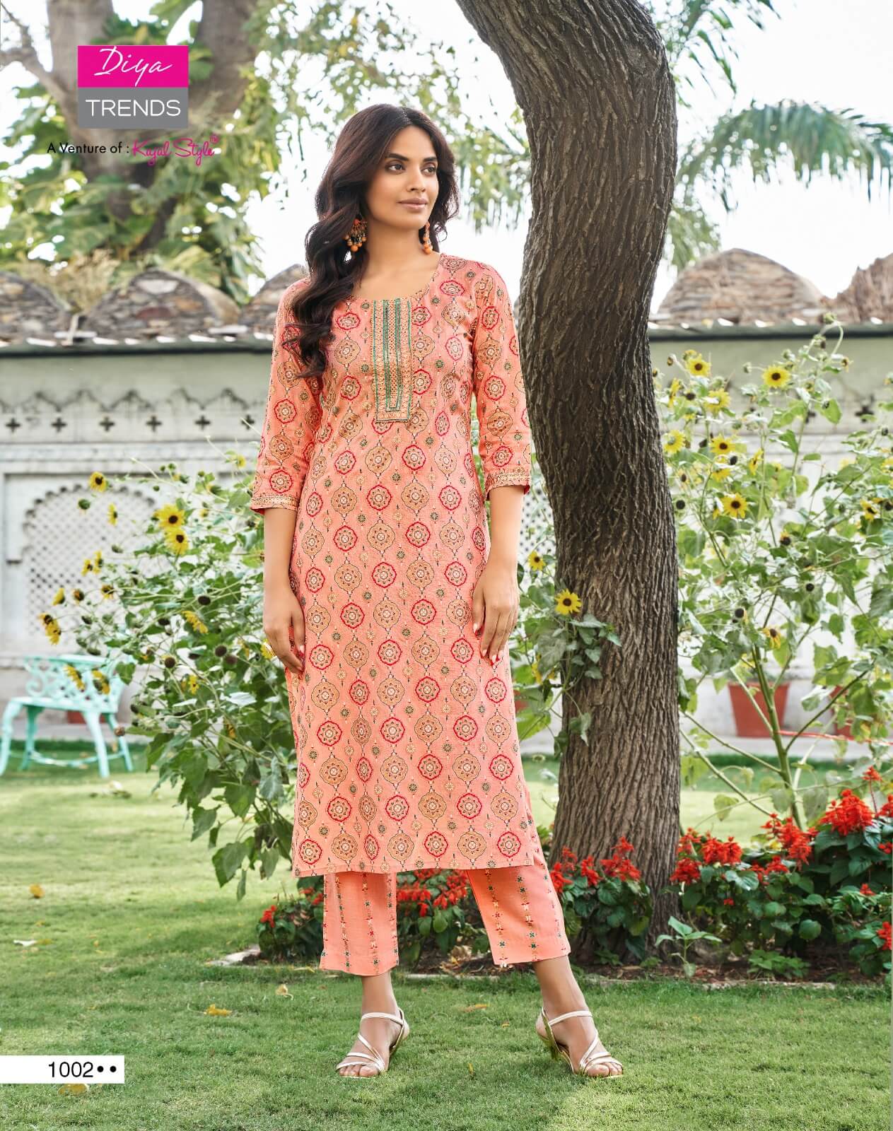 Diya Trends Zoori vol 2 Kurti Pant Set Catalog in Wholesale Price, Buy Diya Trends Zoori vol 2 Kurti Pant Set Full Catalog in Wholesale Price Online From Aarvee Creation