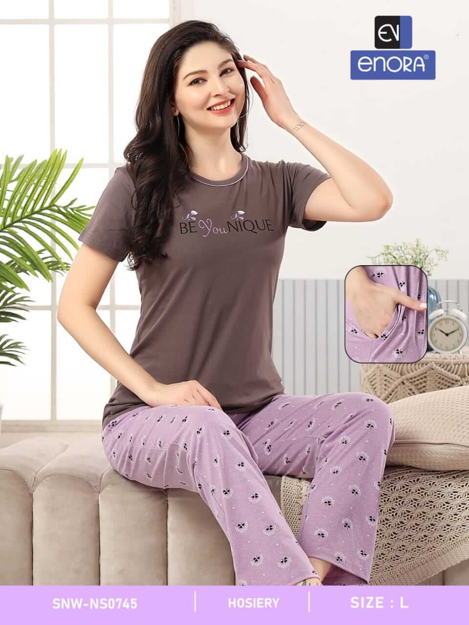 T Shirt With Payjama Night Suit