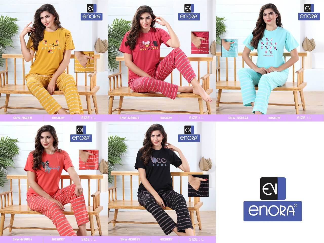 T Shirt With Lining Payjama Nightsuit Catalog
