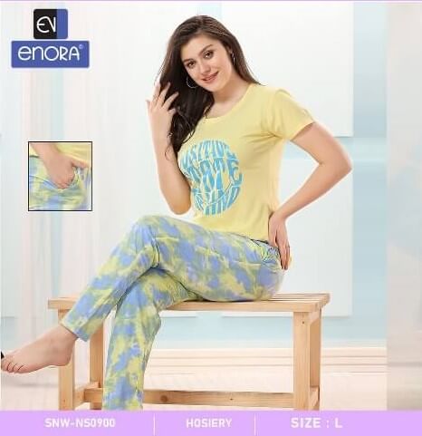 T Shirt With Payjama Night Suit