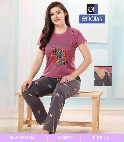 T Shirt With Payjama Night Suit