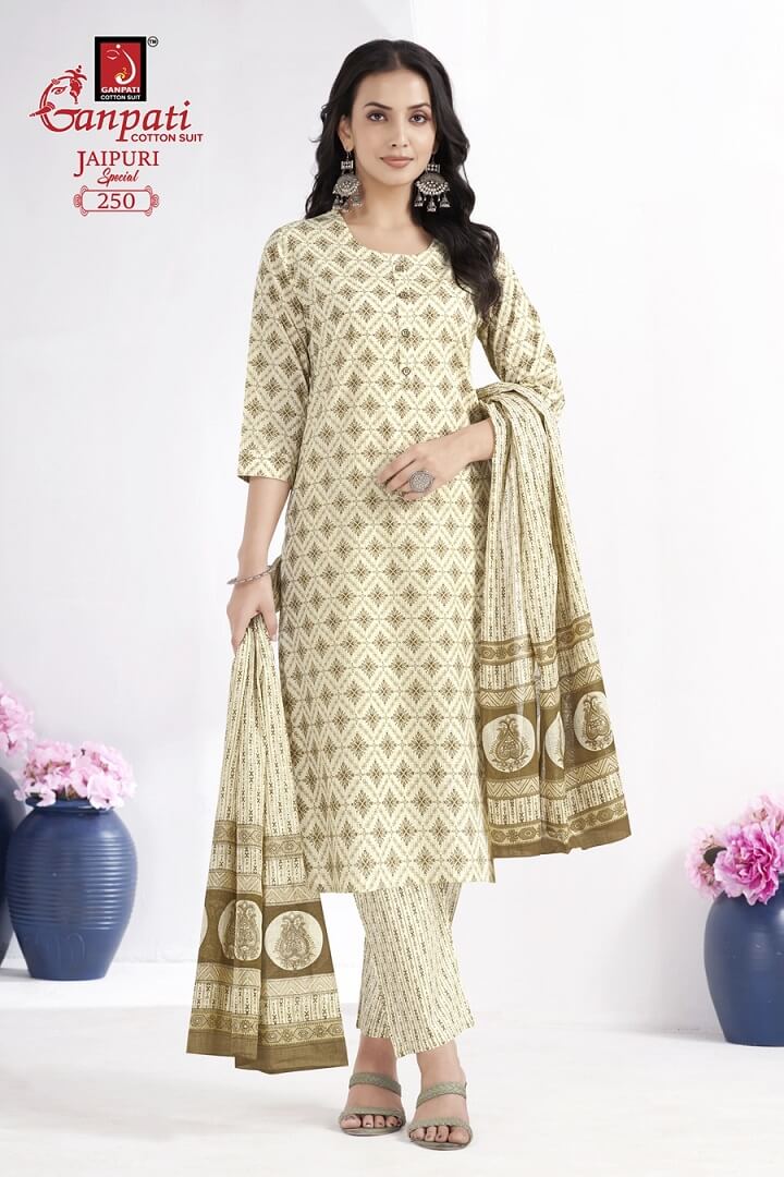 Ganpati cotton suit vol 10 hot sale
