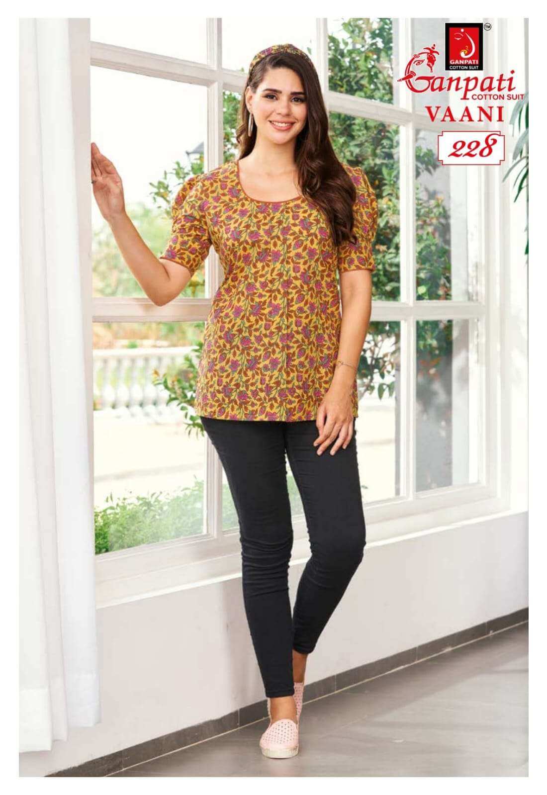 Cotton Printed Western Ladies Tops