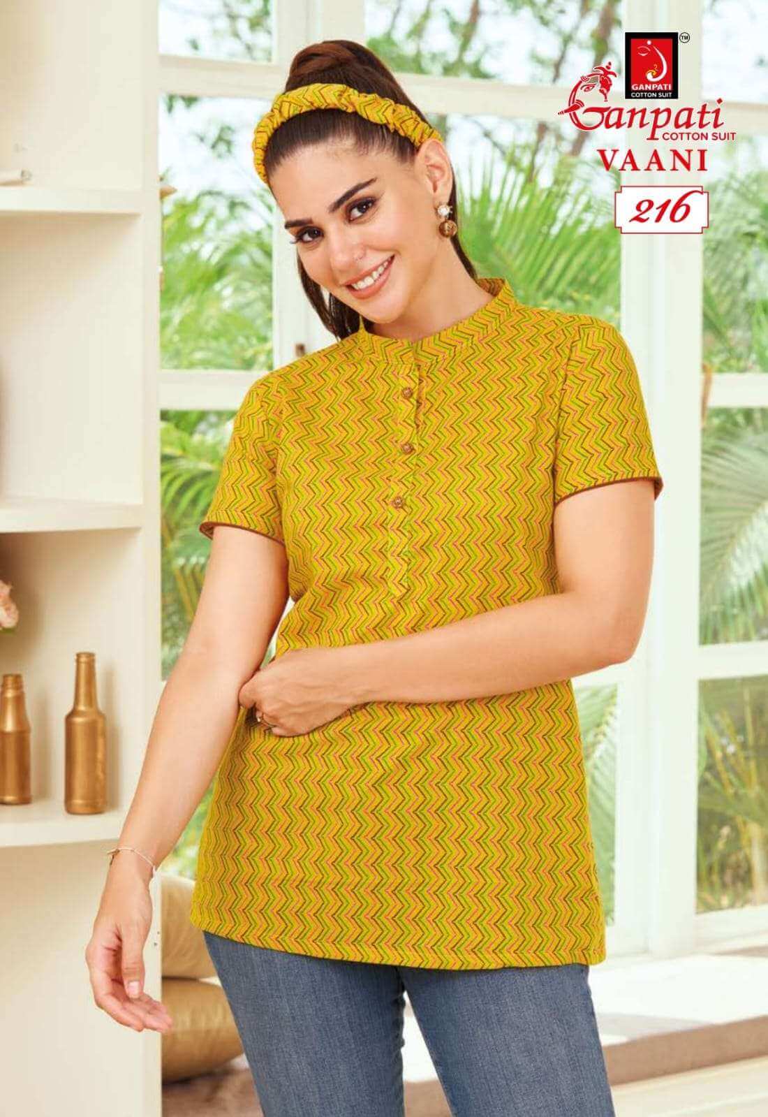 Cotton Printed Western Ladies Tops