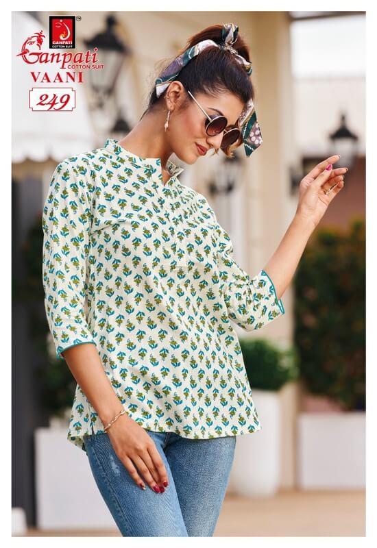 Cotton Printed Short Top Catalog 