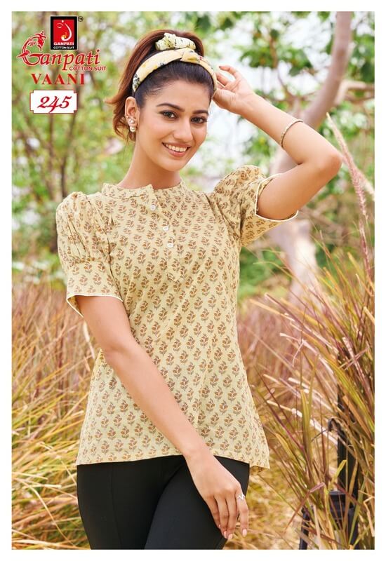 Cotton Printed Short Top Catalog 