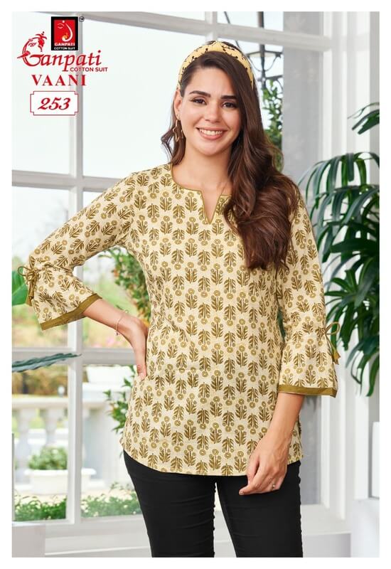 Cotton Printed Short Top Catalog 