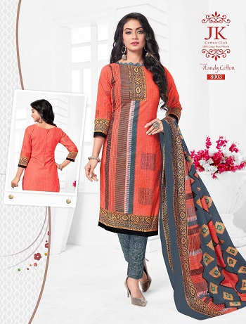 JK Handy Cotton Vol 8 Cotton Dress Materials Wholesale Catalogue. Handy Cotton Vol 8 Cotton Printed Dress Materials in Wholesale Rate For Business