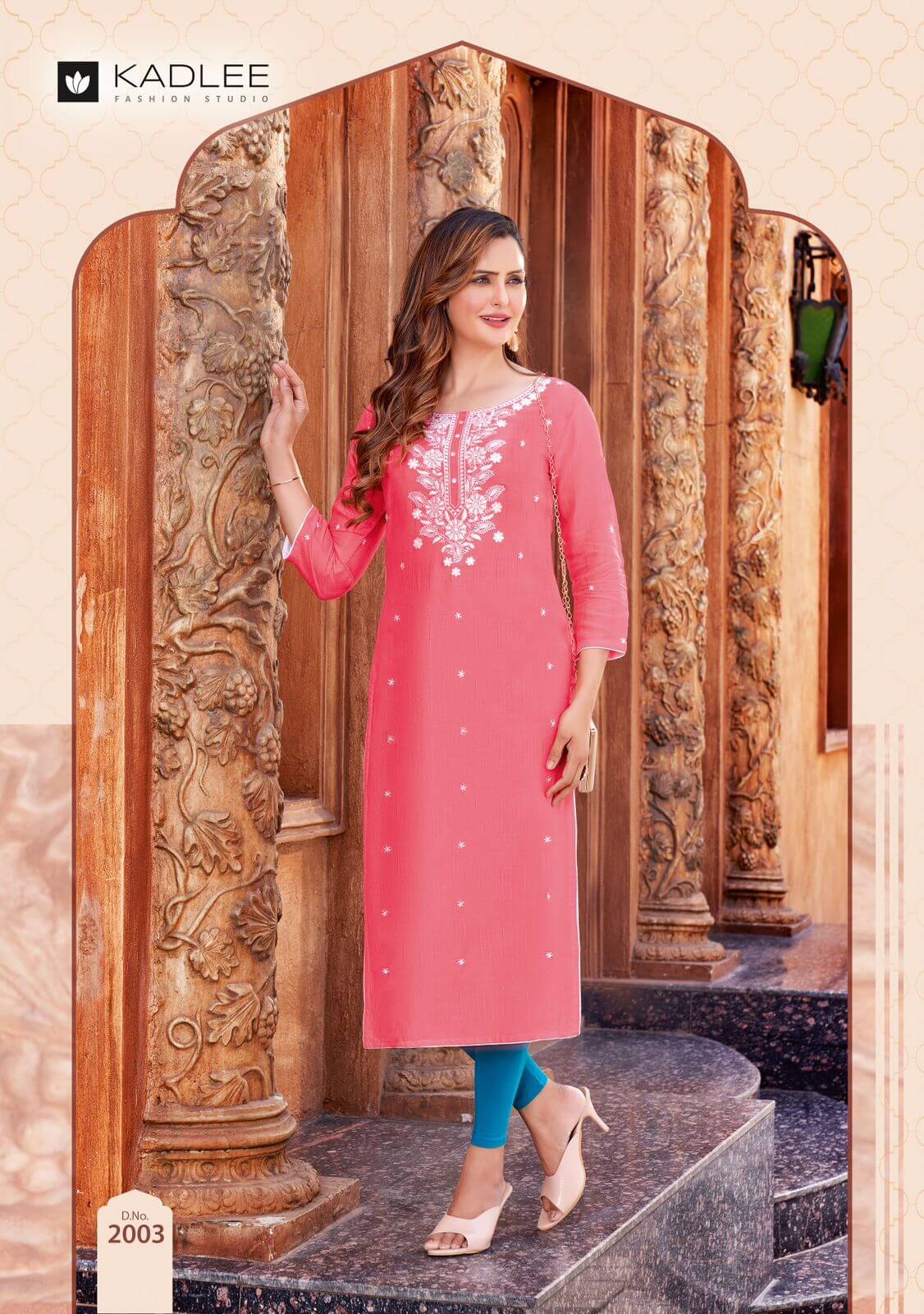 Kadlee Toran Rayon Weaving Kurtis Catalog in Wholesale, Buy Kadlee Toran Rayon Weaving Kurtis Full Catalog in Wholesale Price Online From Aarvee Creation
