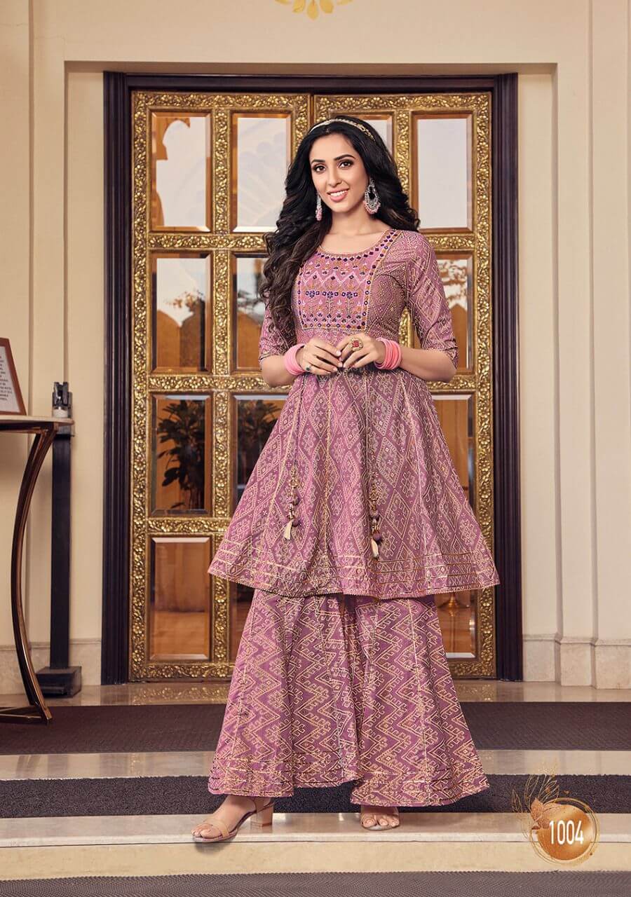 kajal Style Lavish Vol 1 Cotton Kurti With Sharara Wholesale Catalog, Buy Full Catalog of kajal Style Lavish Vol 1 Cotton Kurti With Sharara At Wholesale Price
