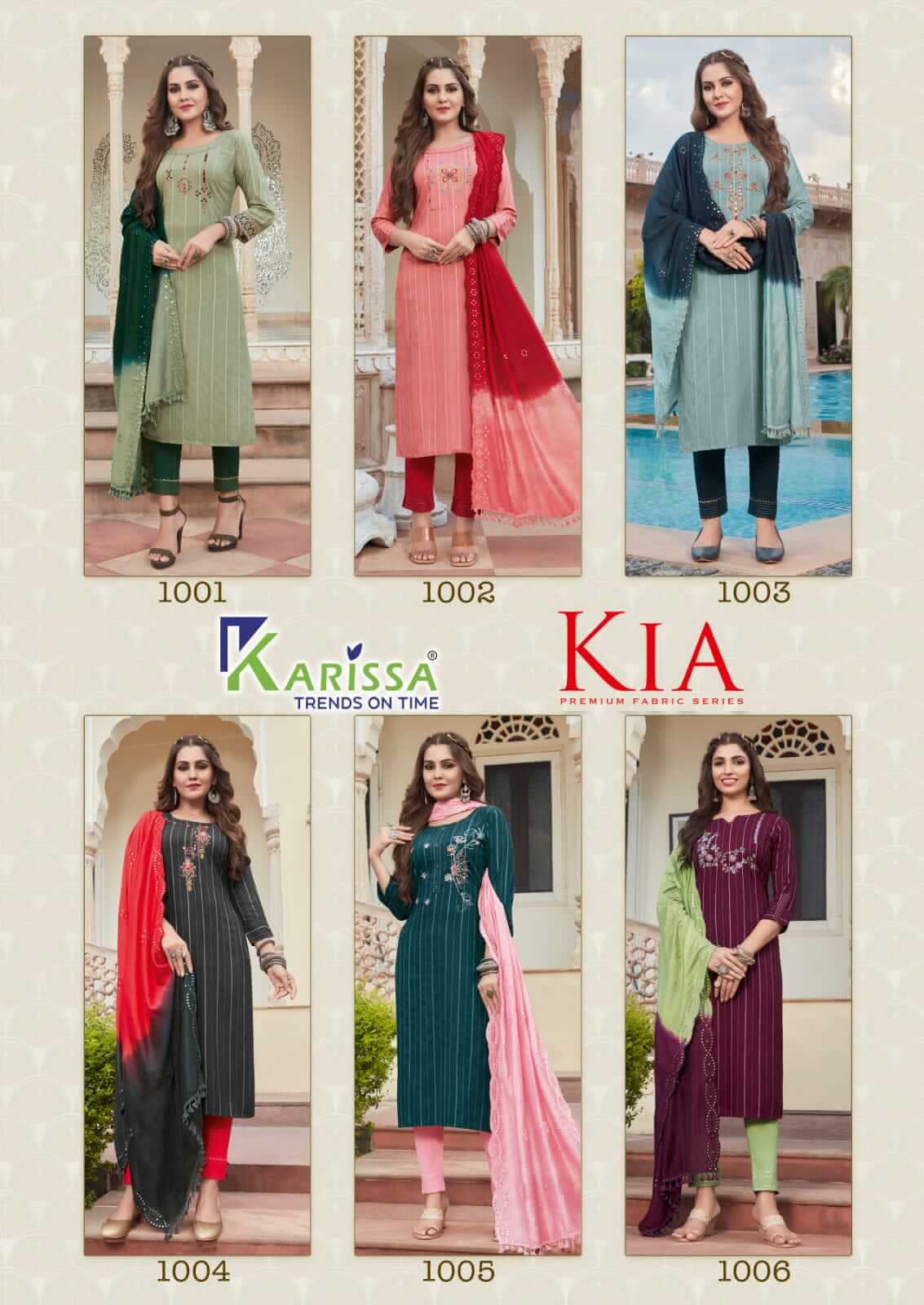 Karissa Kia Readymade Dress Catalog, Buy Full Catalog of Karissa Kia Readymade Dress in Wholesale Price Online