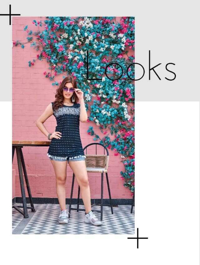 Kinti Denimos Denim Western Tops Catalog in Wholesale, Buy Kinti Denimos Denim Western Tops Full Catalog in Wholesale Price Online From Aarvee Creation, Vadodara