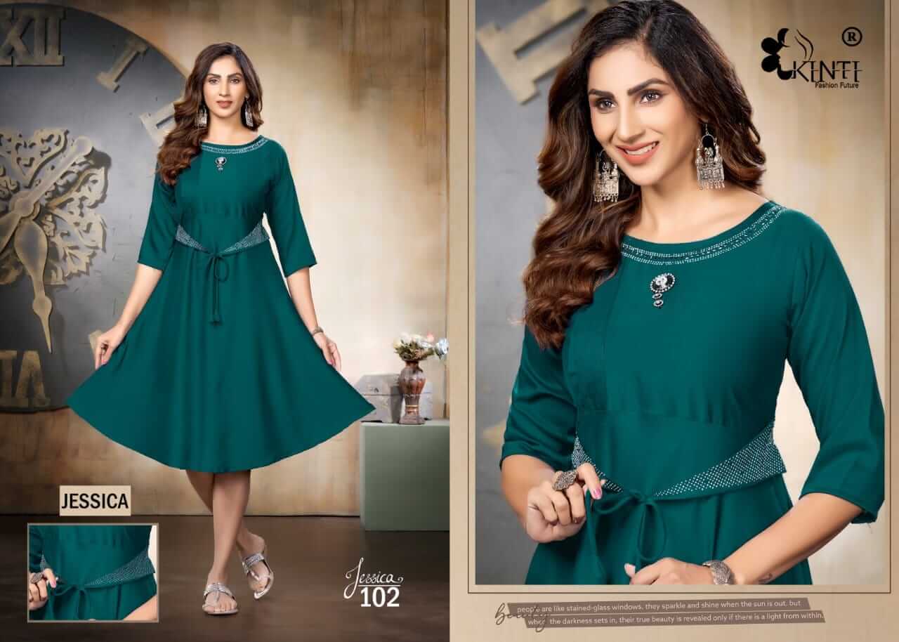 Kinti Jessica Frock Style Kurti Catalog, Buy Kinti Jessica Frock Style Kurtis Full Catalog at Wholesale Rate