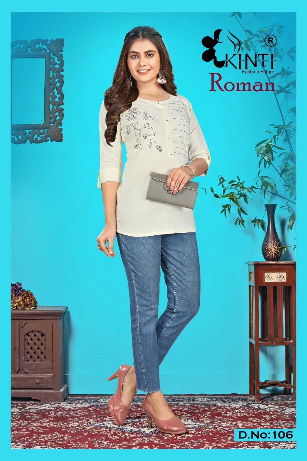 Kinti Roman vol 1 Short Tops Catalog in Wholesale Price, Buy Kinti Roman vol 1 Short Tops Full Catalog in Wholesale Price Online From Aarvee Creation