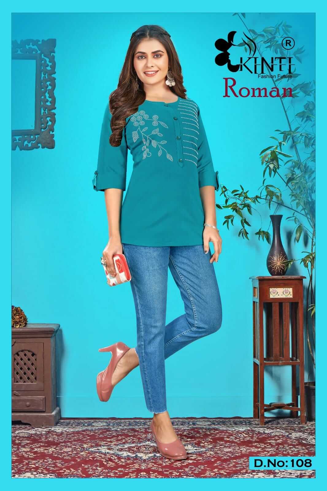 Kinti Roman vol 1 Short Tops Catalog in Wholesale Price, Buy Kinti Roman vol 1 Short Tops Full Catalog in Wholesale Price Online From Aarvee Creation