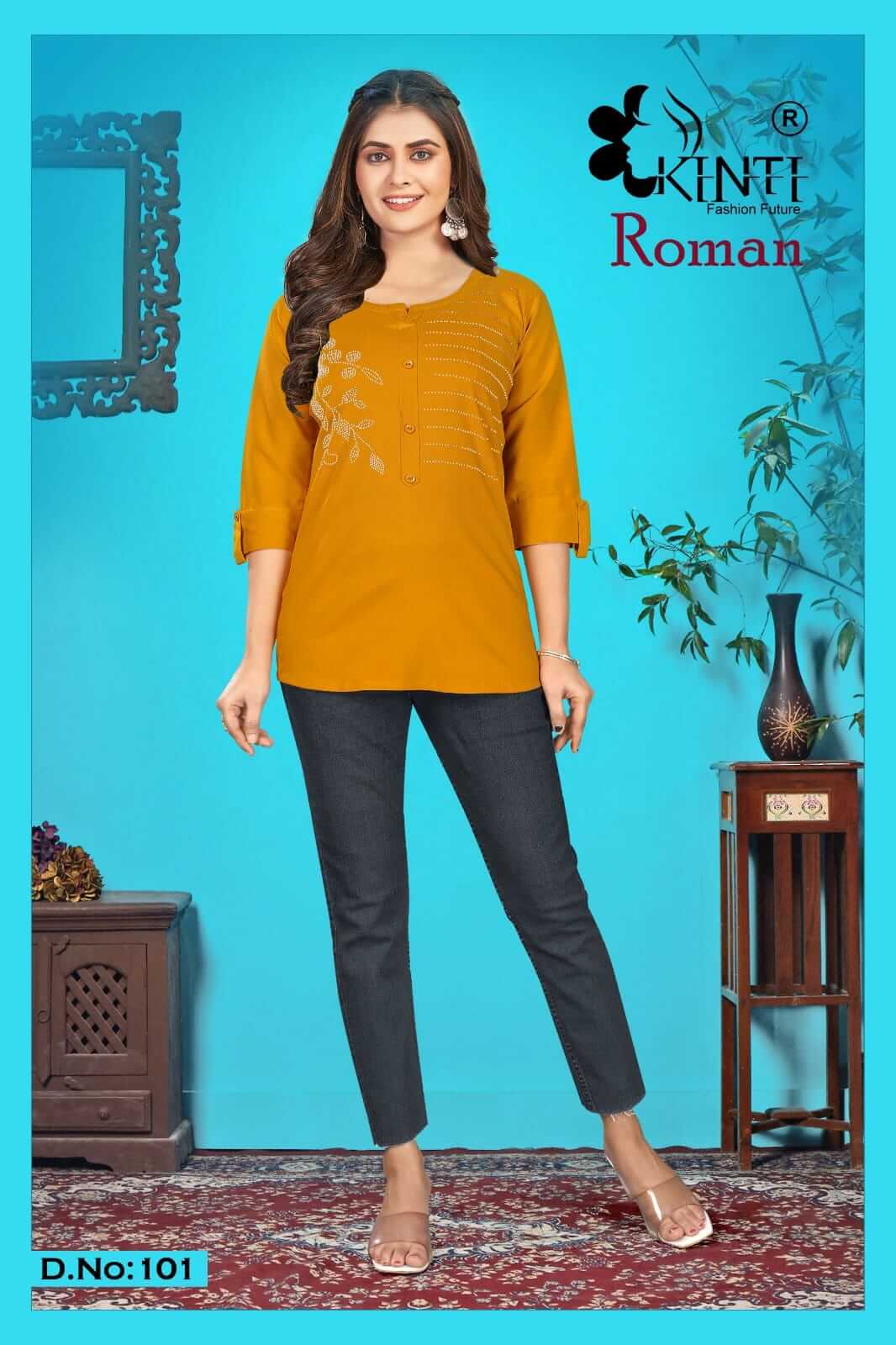 Kinti Roman vol 1 Short Tops Catalog in Wholesale Price, Buy Kinti Roman vol 1 Short Tops Full Catalog in Wholesale Price Online From Aarvee Creation