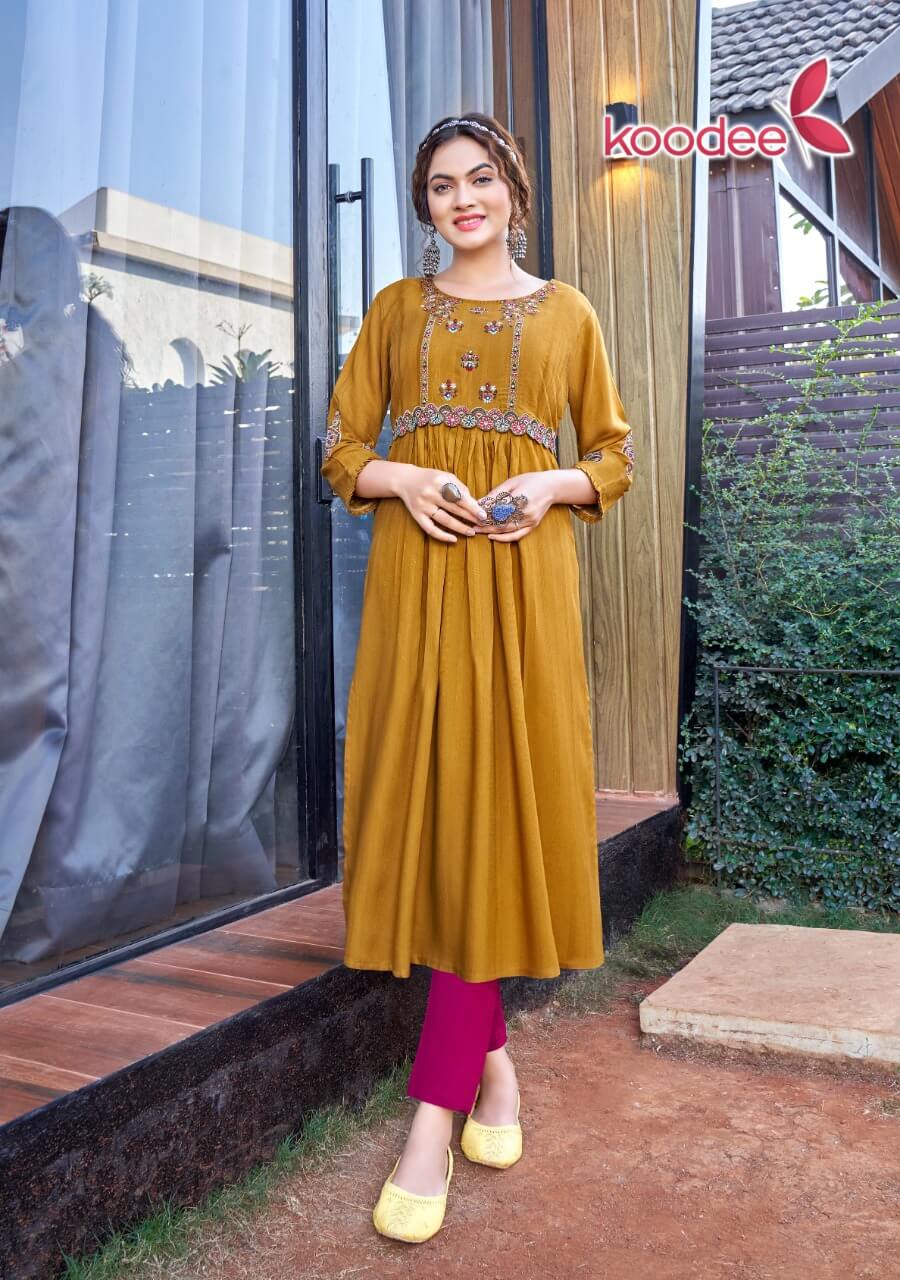 Geeta Fashion Formal Wear Maslin Designer Kurti, Wash Care: Machine Wash at  Rs 925 in Surat