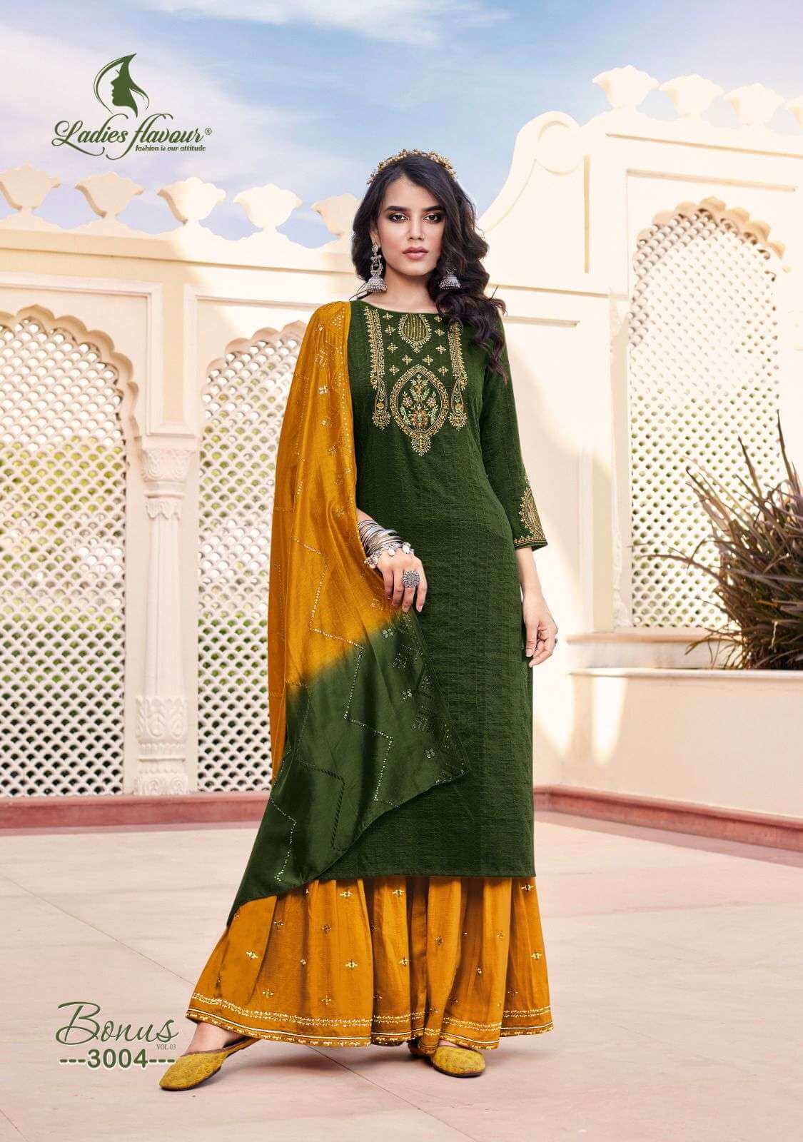 Buy Ladies Flavour Bonus Vol 3 Readymade Dress From Aarvee Creation Wholesale Rate Online In India