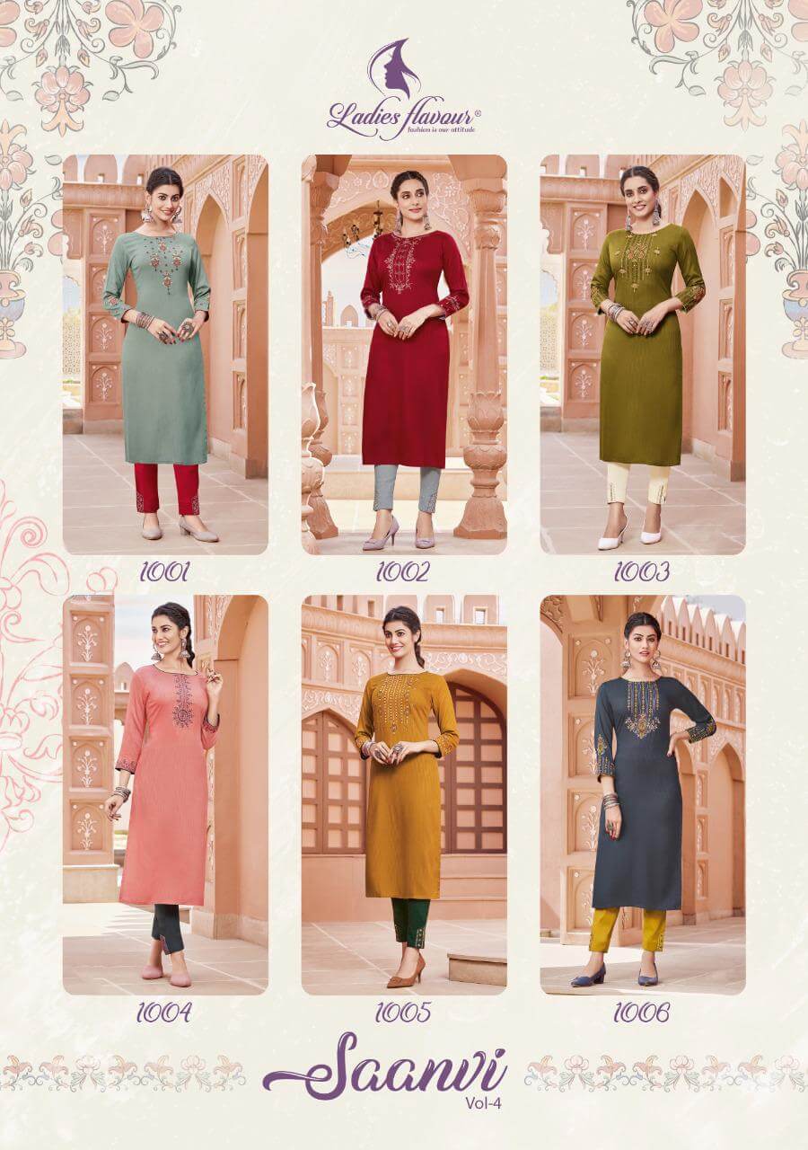 Ladies Flavour Saanvi Vol 4 Top With Bottom Wholesale Catalog, Purchase Ladies Flavour Saanvi vol 4 Top Bottom Catalog in Wholesale Price