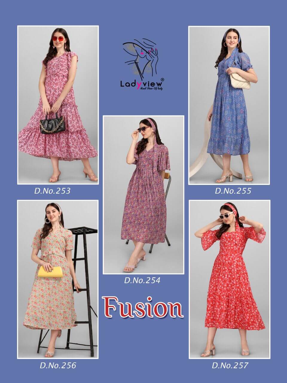 Ladyview Fusion One Piece Dress Wholesale Catalog, Purchase Ladyview One Piece Dress Full Catalog at Wholesale Price Online 