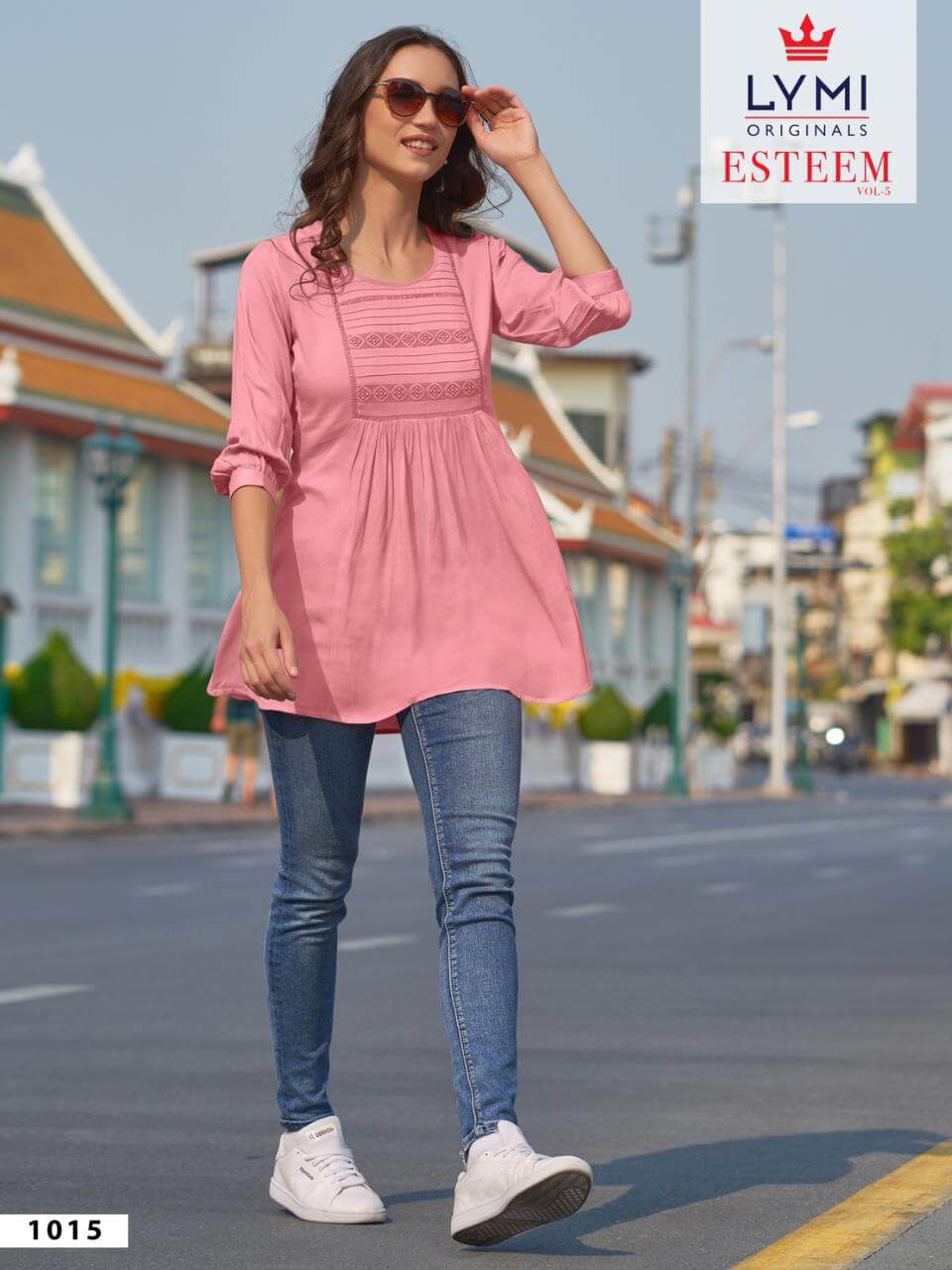 Lymi Esteem vol 5 Western Tops Catalog in Wholesale Price, Buy Lymi Esteem vol 5 Western Tops Full Catalog in Wholesale Price Online From Aarvee Creation