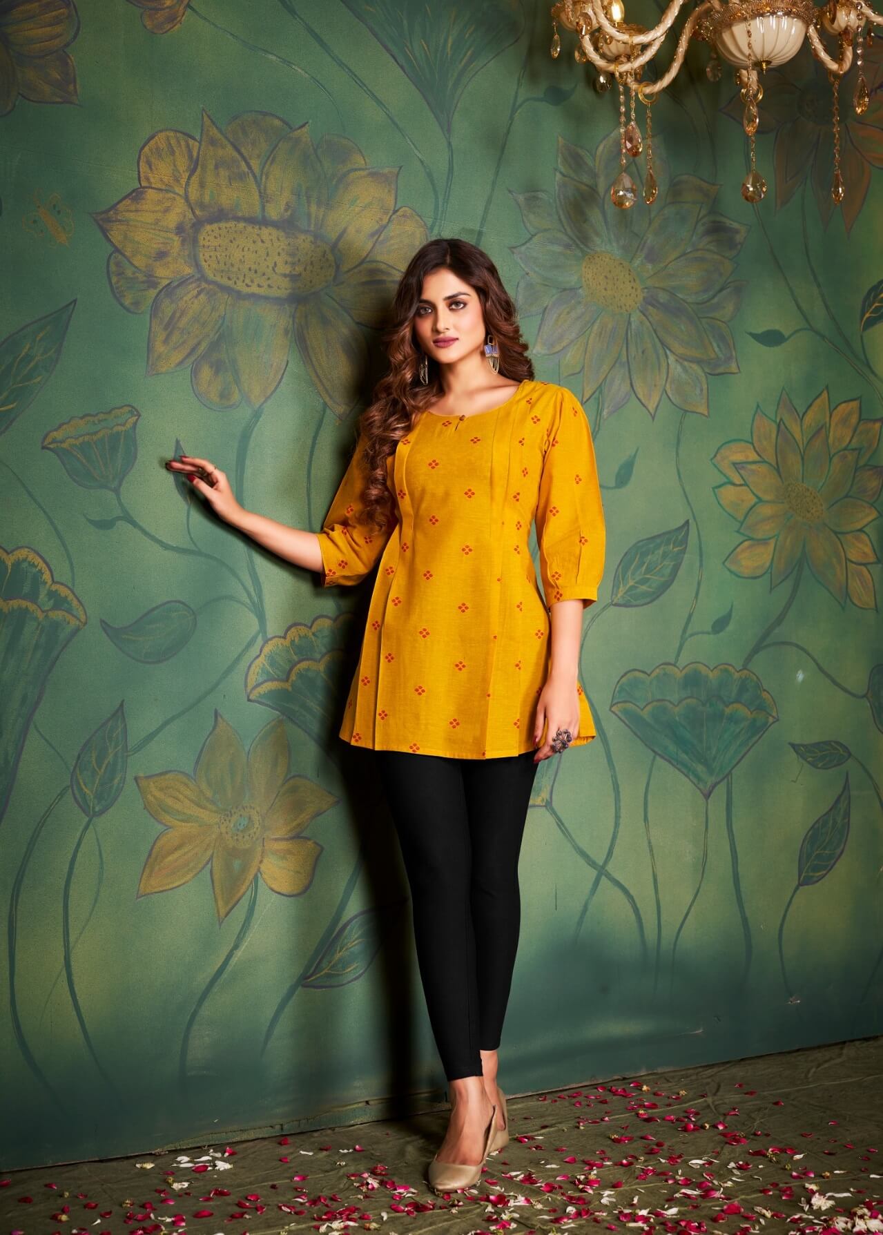 Lymi Zia Cotton Short Tops Catalog in Wholesale, Buy Rangoon Zia Cotton Short Tops Full  Catalog in Wholesale Price Online