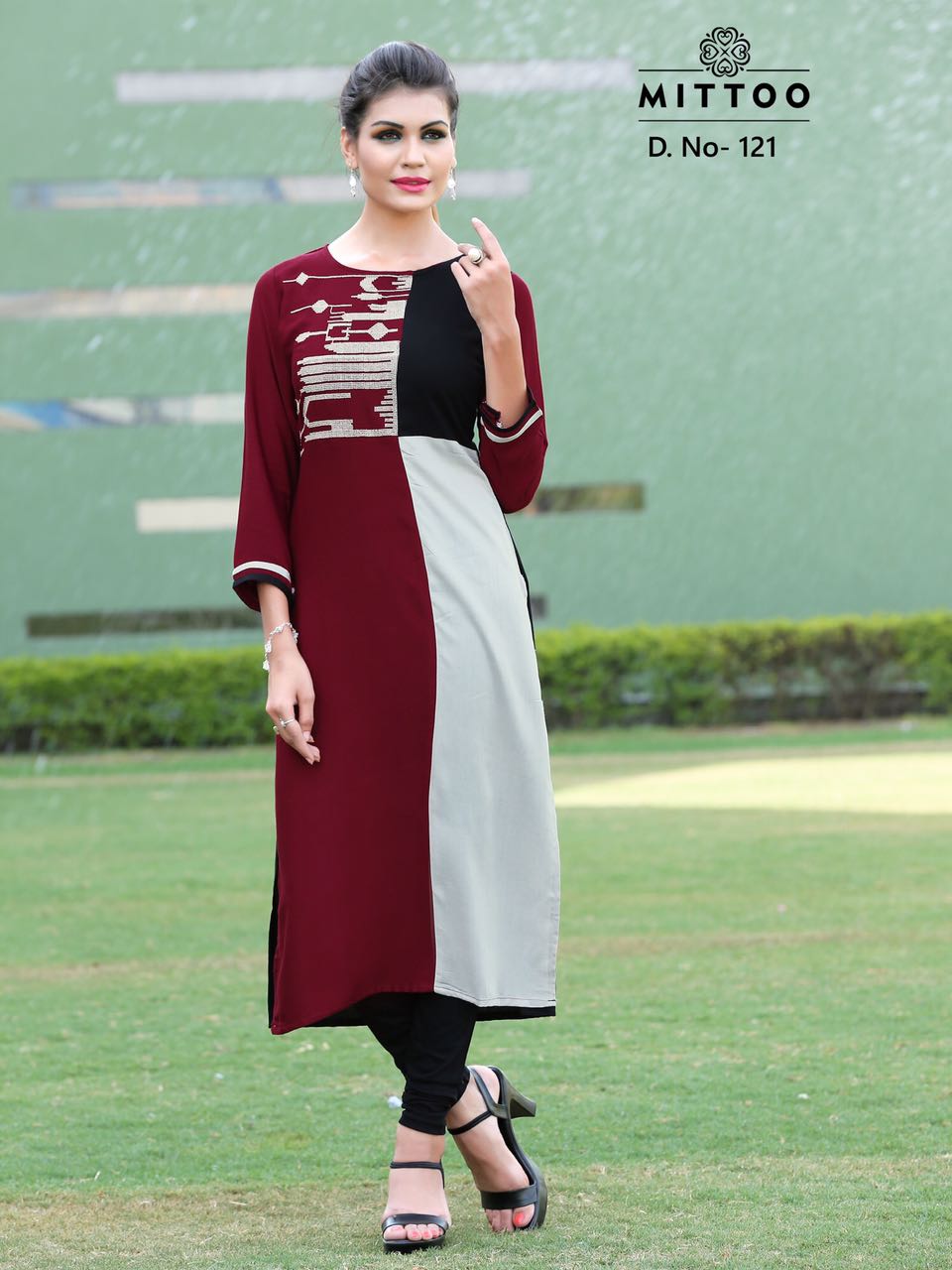 Mittoo panchhi vol 3 designer Rayon Embroidery Kurtis dispatch from 12th sep.