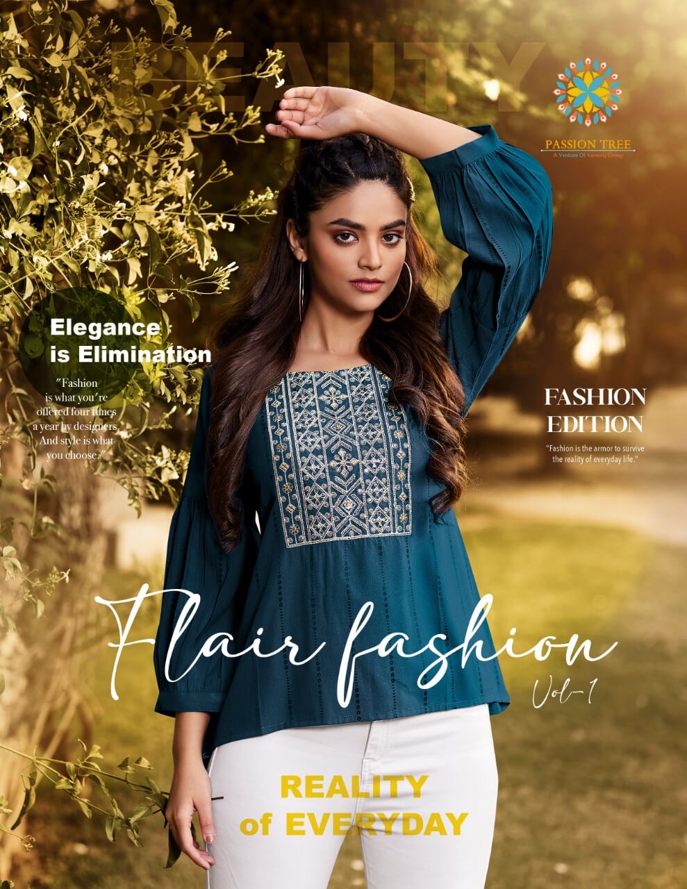 Passion Tree Flair Fashion vol 1 Fancy Tops Catalog in Wholesale, Buy Passion Tree Flair Fashion vol 1 Fancy Tops Full Catalog in Wholesale Price Online From Vadodara, Surat, Gujarat