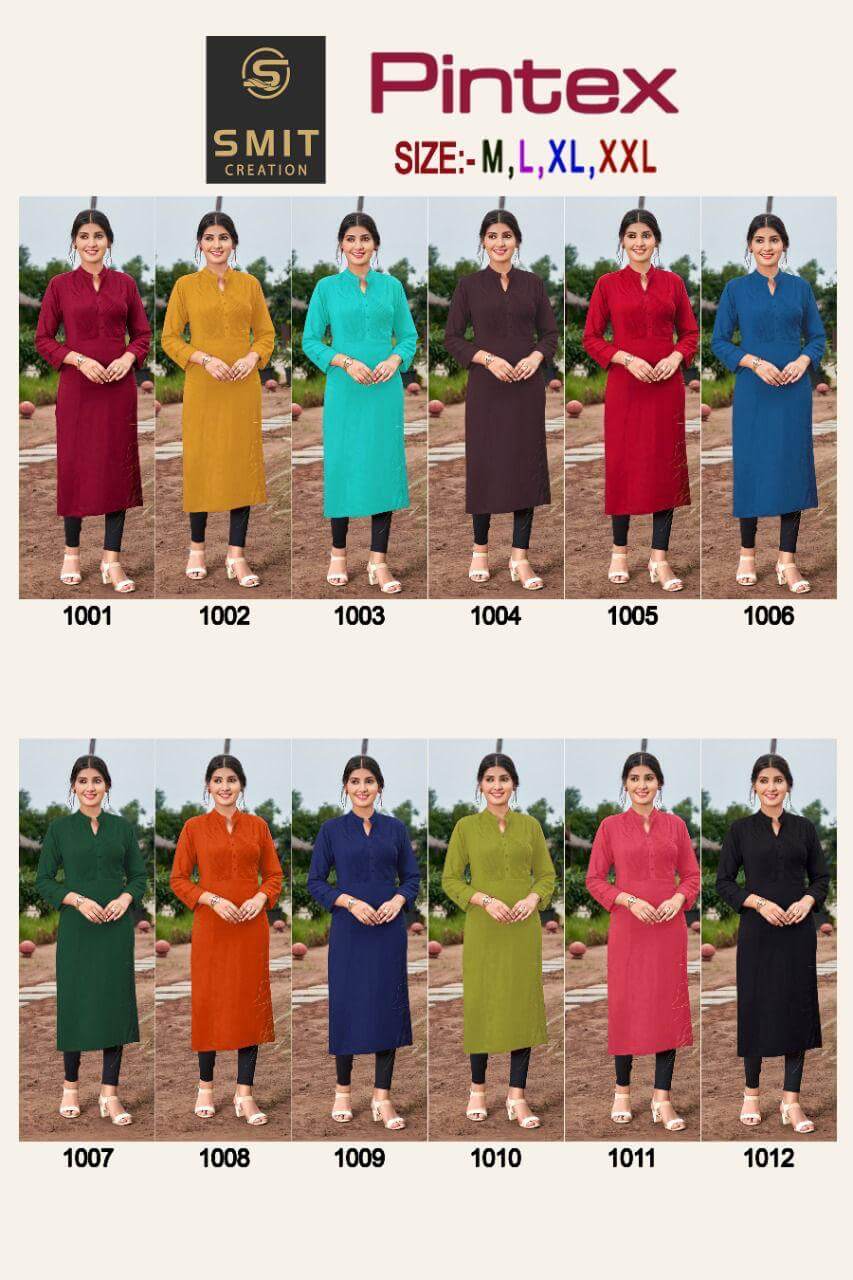 Poonam Pintex Rayon Slub Kurtis Catalog, Buy Poonam Pintex Rayon Slub Kurtis Full Catalog at Wholesale Rate Online