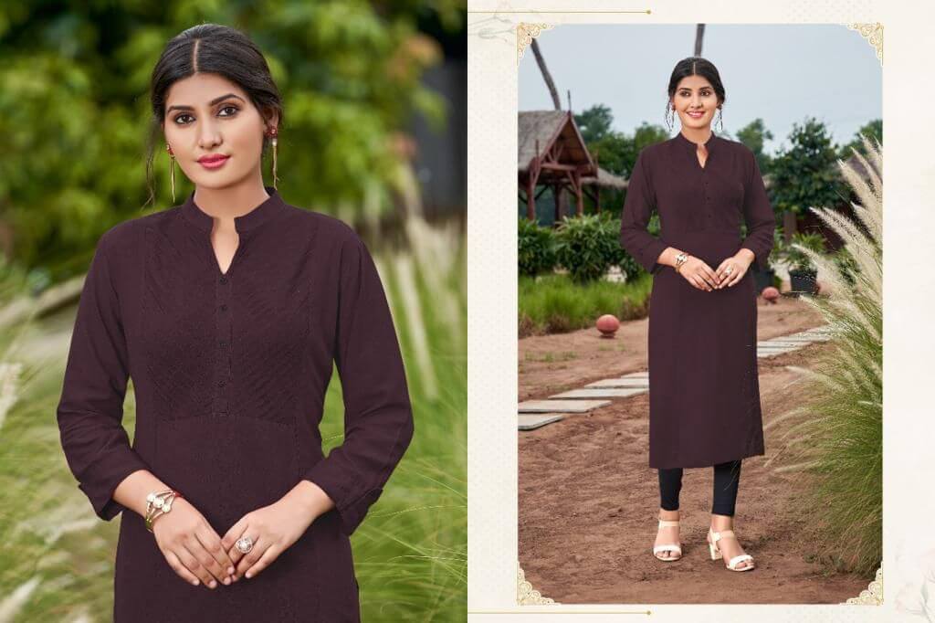 Poonam Pintex Rayon Slub Kurtis Catalog, Buy Poonam Pintex Rayon Slub Kurtis Full Catalog at Wholesale Rate Online