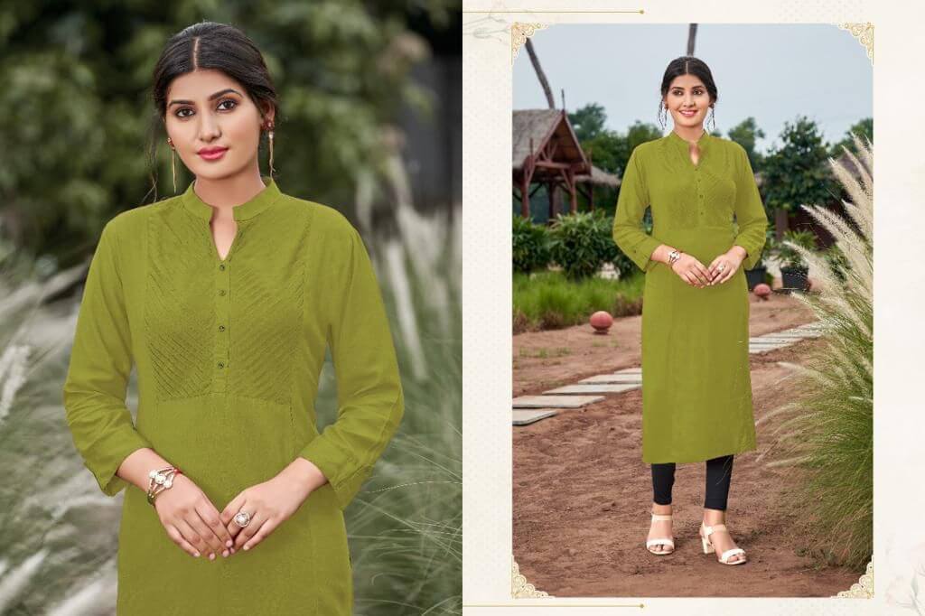 Poonam Pintex Rayon Slub Kurtis Catalog, Buy Poonam Pintex Rayon Slub Kurtis Full Catalog at Wholesale Rate Online