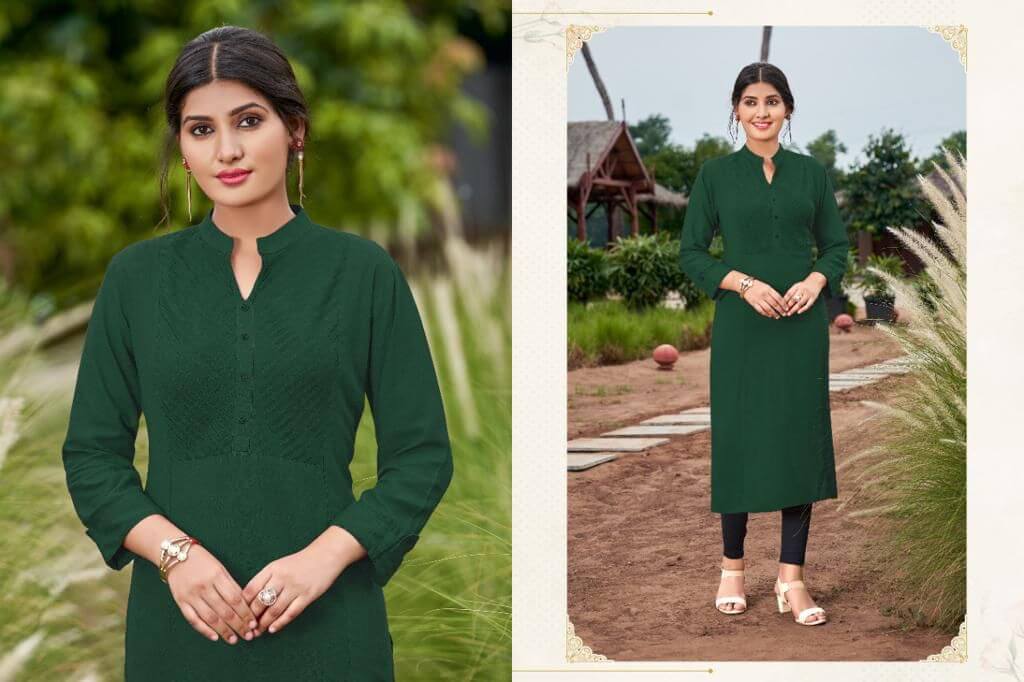 Poonam Pintex Rayon Slub Kurtis Catalog, Buy Poonam Pintex Rayon Slub Kurtis Full Catalog at Wholesale Rate Online