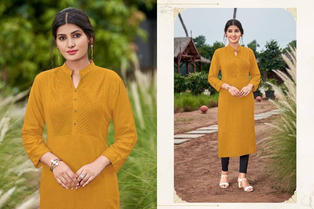 Poonam Pintex Rayon Slub Kurtis Catalog, Buy Poonam Pintex Rayon Slub Kurtis Full Catalog at Wholesale Rate Online