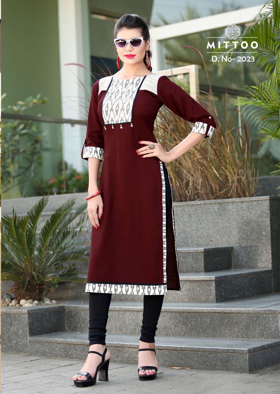 MITTOO PRIYAL VOL 3 BEAUTIFUL LINEN COTTON KURTIS 